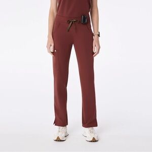 Figs Kade Cargo Scrub Pants 2X tall walnut